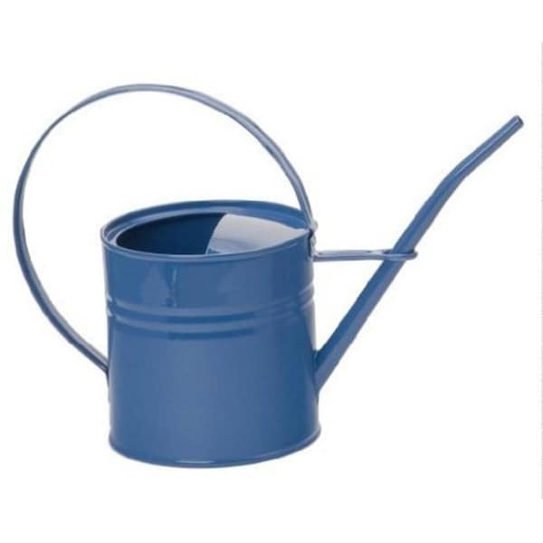 Superherostuff 1.5 qt. Enameled Galvanized Steel Watering Can, Blue PA2991707 - main