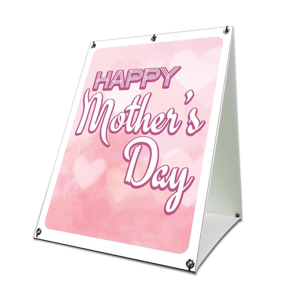 Signmission Mother's Day, 24 Inch x 18 Inch A-frame Yard Sign, Coroplast Yard Sign SBC-1824-30403 - main