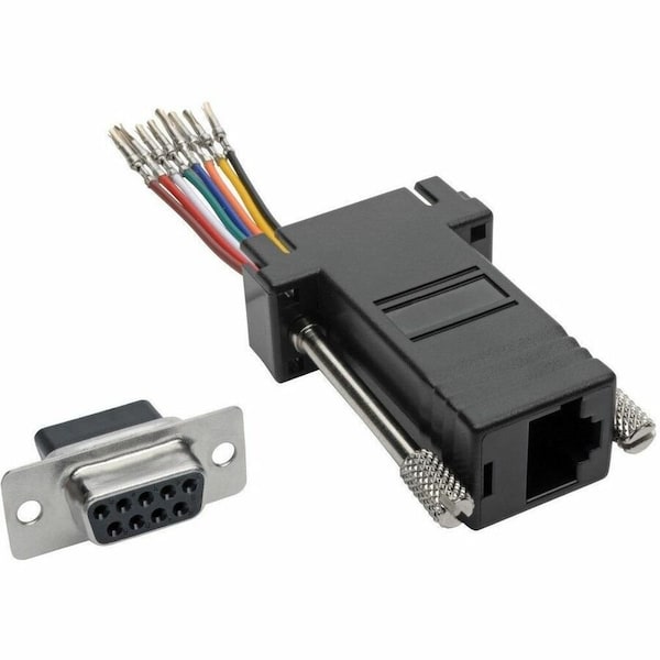 Tripp Lite DB9 TO RJ45 MODULAR SERIAL ADAPTER F/F, RS-232, RS-422, RS-485 P440-89FF - main