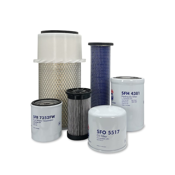 Hero Preventative Maintenance Kit Bobcat S175 Skid Steer Loader With Canister Cooling Fan Filter MSU-BC-0335 - main