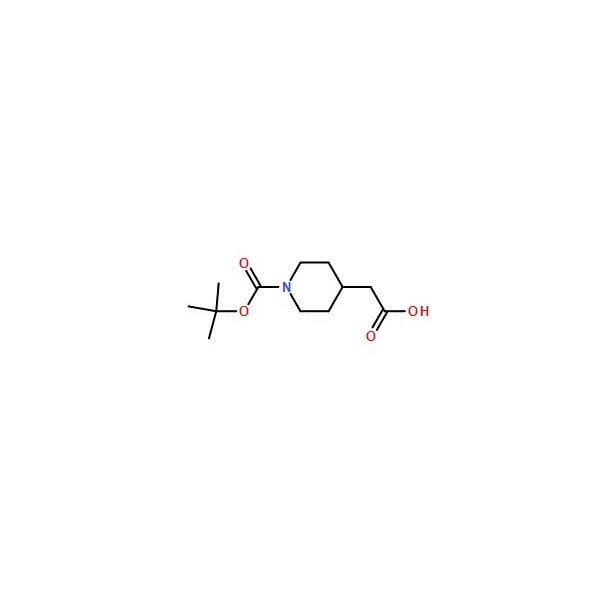 Ak Scientific 1-Boc-4-piperidylacetic acid (100g), CAS 157688-46-5 S389-100g - main