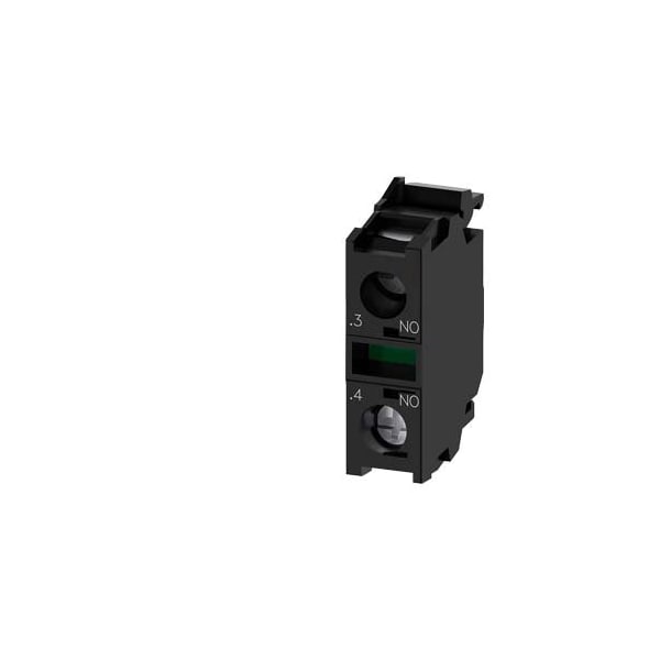Siemens Contact module with 1 contact element, 1 NO, screw terminal 3SU1400-1AA10-1BA0-ZY19 - main