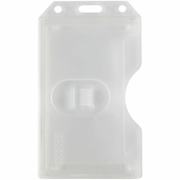 Brady Two-Sided Multi-Card Holder - 4.25" x 2" - Plastic - Clear 1840-3080 - main