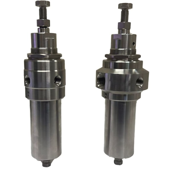 Bellofram Precision Controls Filter/Regulator, Low Temp Nitrile, Reieving, Hex Head, Manual Drain, 25 micron 66SS2030251RM010 - main