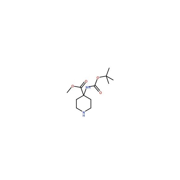 Ak Scientific Methyl 4-N-Boc-aminopiperidine-4-carboxylate (5g), CAS 115655-44-2 X9121-5g - main