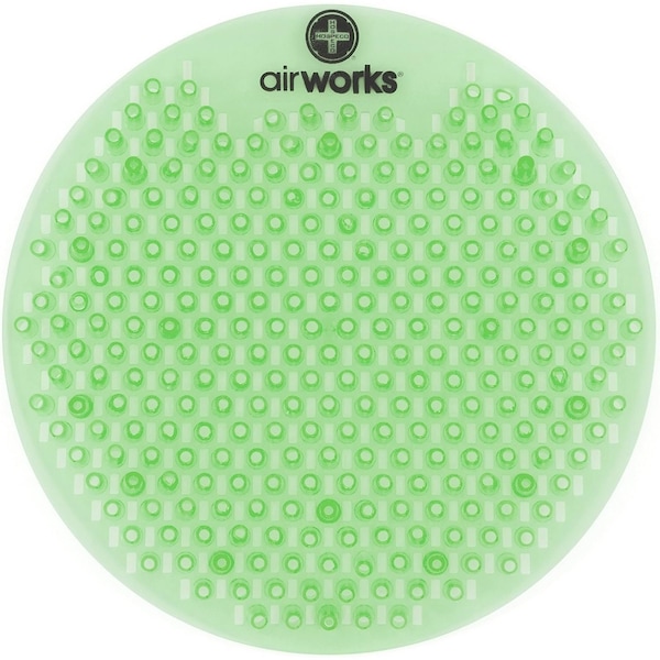 Hospeco AirWorks Splash Free Urinal Screen, Fresh Garden - Box of 10 AWSFUS232-BX - main