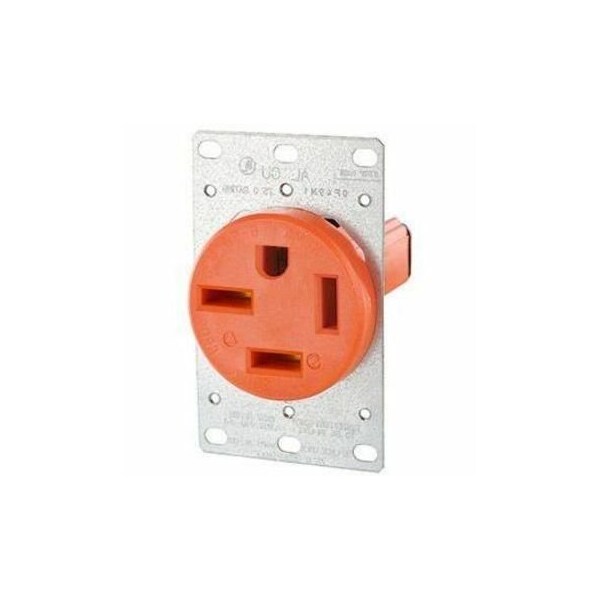 Leviton Industrial Grade Power Receptacles 50 Amp, 250 Volt 8450-IG - main