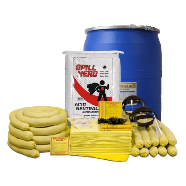 Xsorb Spill Kit, Acid Neutralizer, 55 gal. XKD550N - main