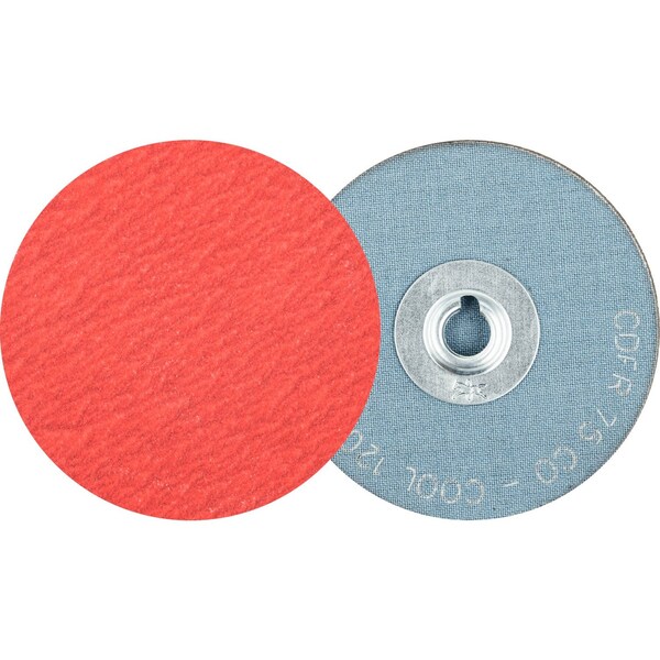 Pferd 3'' COMBIDISC Abrasive Disc - Type CD - Ceramic Fiber Disc, 120 Grit 40504 - main