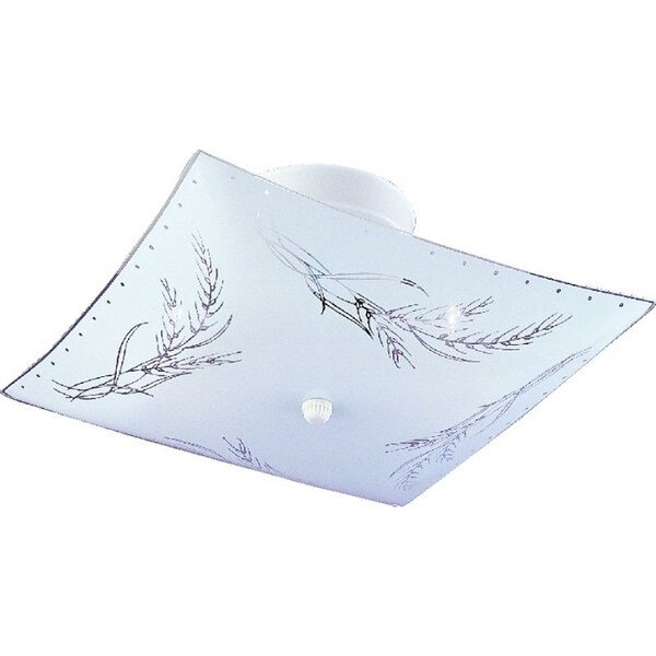 Boston Harbor Ceiling Light Fixture, 0.5 A, 120 V, 60 W, 2-Lamp, A19 or CFL Lamp, Metal Fixture F98WH02-1266-3L - main