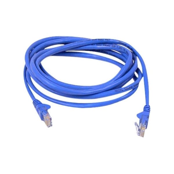 Belkin 3Ft Cat5E Patch Cable, Utp, Blue Pvc Jacket, 24Awg, T568B, 50 Micron, A3L791-03-BLU - main