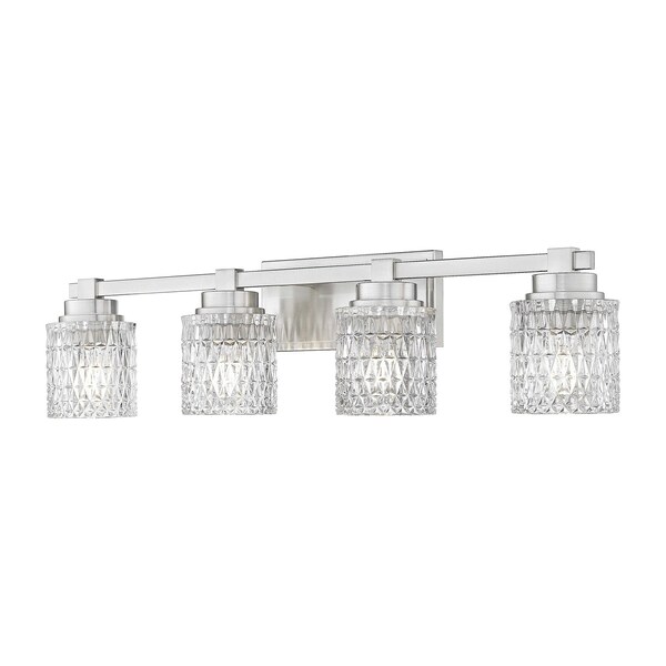 Z-Lite Jacqueline Brushed Nickel 4 Light Vanity 6101-4V-BN - main