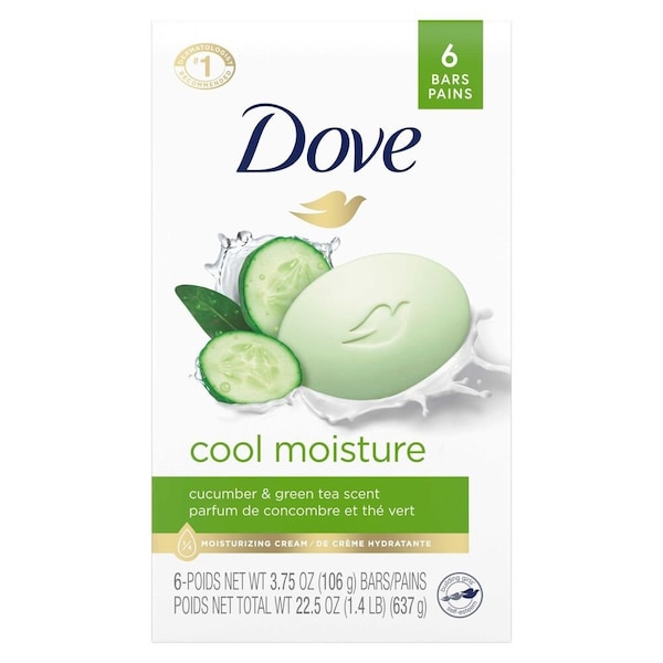 Dove Skin Care Cucumber And Green Tea Beauty Bar, 22.5 Ounce, 12PK 62695510 - main