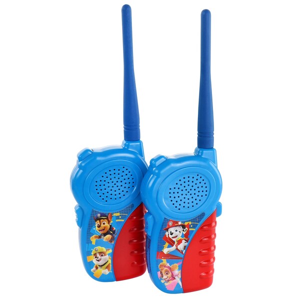 Nickelodeon Paw Patrol 2 Piece Walkie Talkie Set in Blue and Red WT1-02371 - main