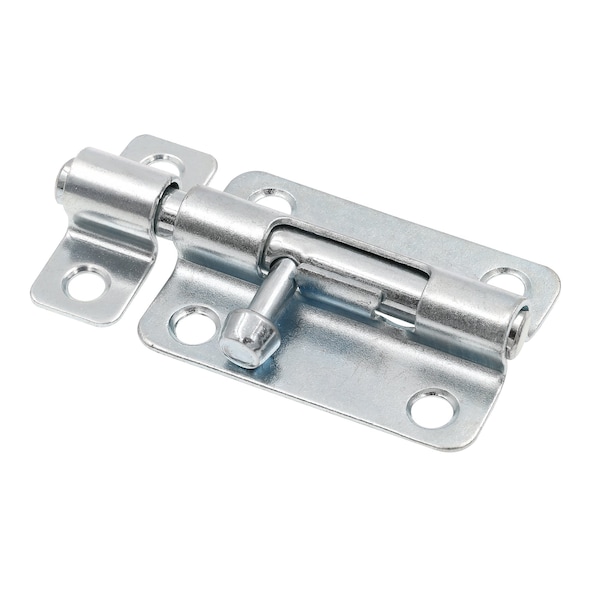 Prime-Line Door and Gate, Slide Barrel Bolt Latch 3 inch with Screws, Zinc Plated, Rust Resistant (Single Pack) U 117550 - main