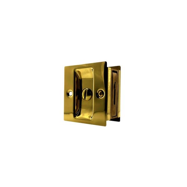 Trimco Pocket Door Privacy, 1-3/8in Door Only, 609/US5 Blackened Satin Brass, Antique Brass 1065.609 - main