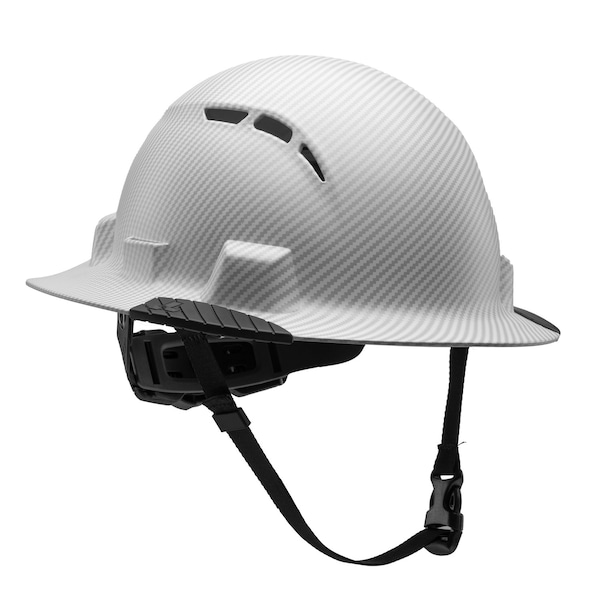 Lift Safety IDAX Full Brim - Vented (White Carbon) - ANSI-C, TYPE 1 HIDV-24CW - main