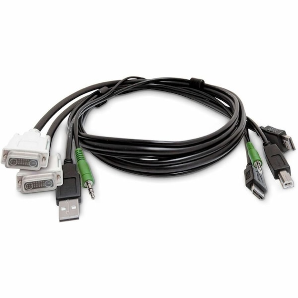 Startech.Com 2x DVI to 2x HDMI KVM Cable SK2DVI2HDMMKVM06-TAA - main