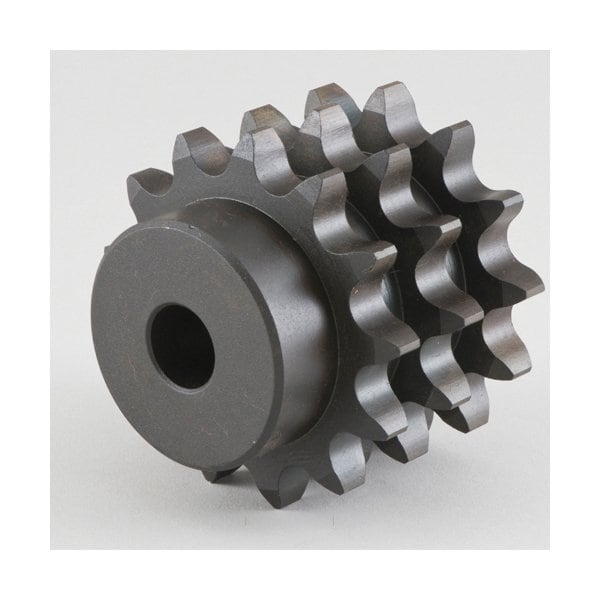 Tsubaki Triple Strand Stock Sprocket, 1.75 Bore, 12.1 OD, #140 chain, 20 T, 1045 CR CS T140B20 - main