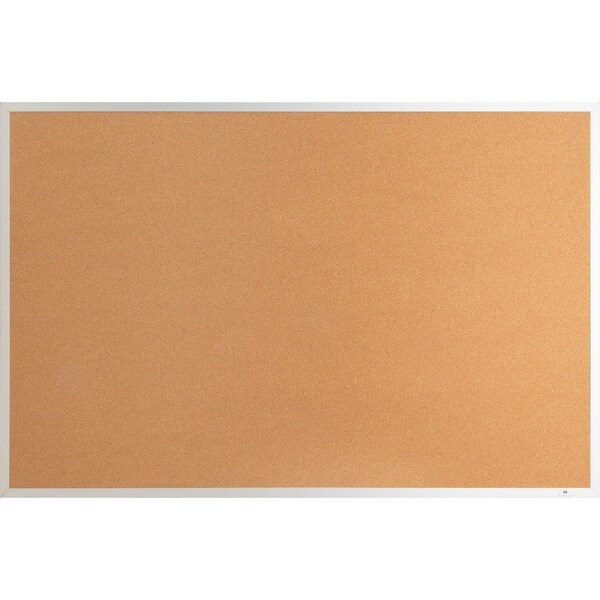 Lorell Bulletin Board, Silver, Aluminum LLR19763 - main