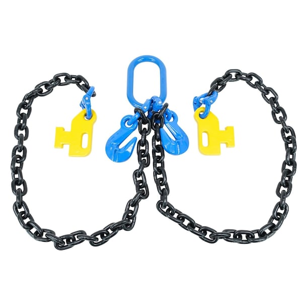 Mytee Products 1/2in x 5ft Sea Shipping Container Loading Chain Bridle G100 CNT-CB-125-G100 - main