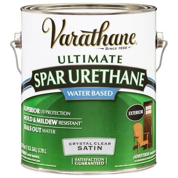 Rust-Oleum 1 Gal Rust-Oleum 250231 Clear Varathane Water-Based Interior & Exterior Ultimate Spar Urethane, 250241H - main