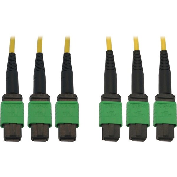 Eaton Tripp Lite Series 40/100G Singlemode 9/125 OS2 Fiber Optic Cable 3x8F MTP/MPO-APC F/F, LSZH, N392B-15M-3X8AP - main
