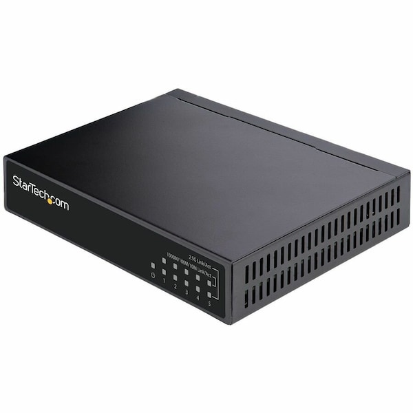 Startech.Com Unmanaged 2.5G Switch, 5 Ethernet Ports DS52000 - main