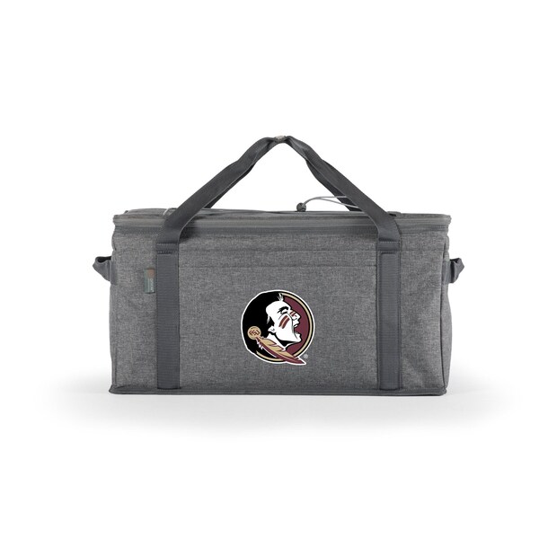 Picnic Time Family Of Brands NCAA Florida State Seminoles 64 Can Collapsible Cooler, Large Insulated Soft Cooler Bag 716-00-105-174-0 - main