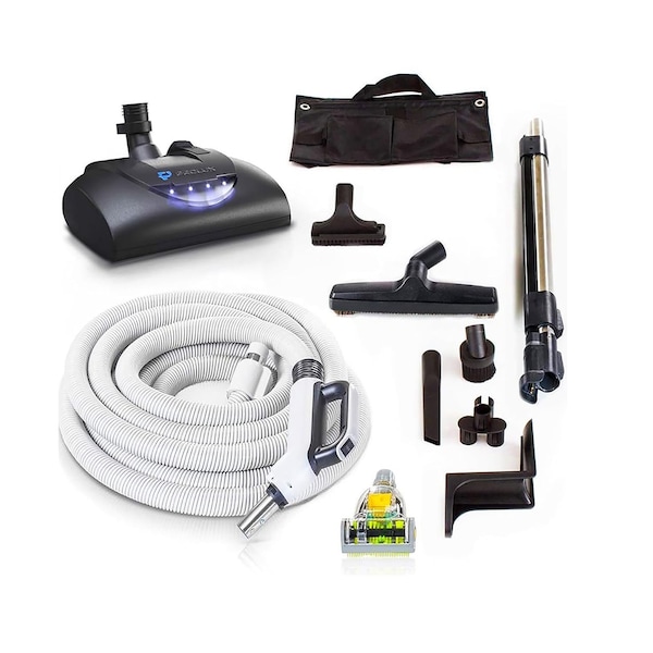 Prolux Premium Prolux 35 ft Universal Central Vacuum Hose Kit With North American Power Nozzle PL35 - main