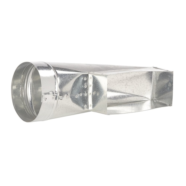 Gaf Master Flow 12 in. x 4 in. to 6 in. End Register Box ERB12X4X6 - main