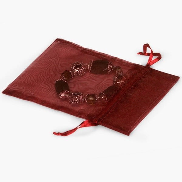 Nashville Wraps Burgundy Organza Favor Bags, 3x4, 10PK B01010 - main