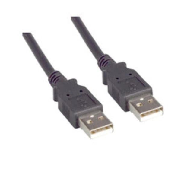 Cable Wholesale CableWholesale 15 ft. USB 2.0 Type A Male Cable, Black 10U2-02115BK - main