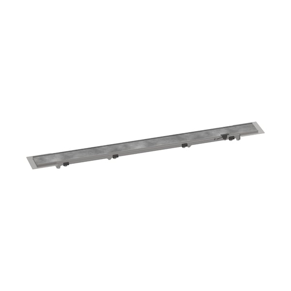 Hansgrohe RainDrain Rock Trim Flex 27 5/8" Cut to Size and Tileable in Nature Stone 56030001 - main