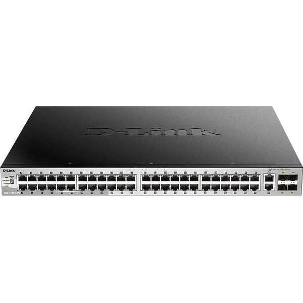 D-Link 54-PORTS TOTAL LAYER 3 STACKABLE MANAGED SWITCH WITH 48 X 1GB PORTS , 2 X 10GB P DGS-3130-54PS - main