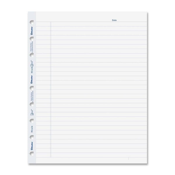 Rediform Loose Leaf Paper, White, 9 1/4" x 7 1/4" REDAFR9050R - main