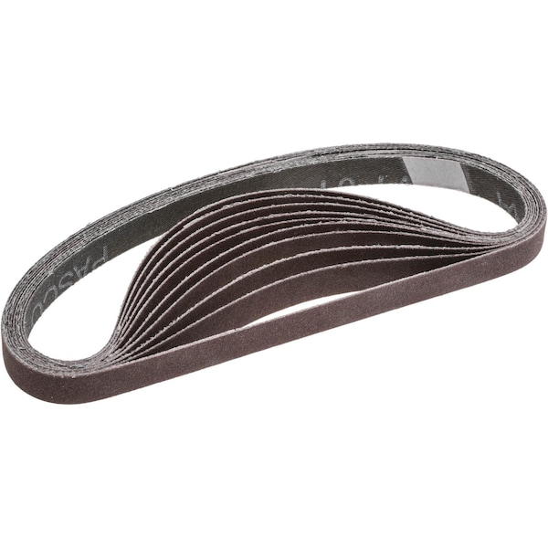 Grizzly 1/2" x 18" A/O Sanding Belt 60 Grit, 10PK T25729 - main