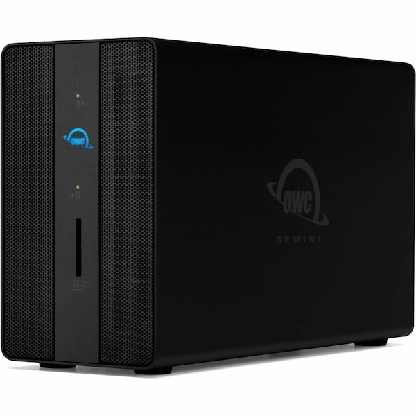 Owc 4.0TB Gemini - Thunderbolt USB-C Dock and Dual-Drive SSD RAID External Storage Solution OWCTB3GM000S04 - main