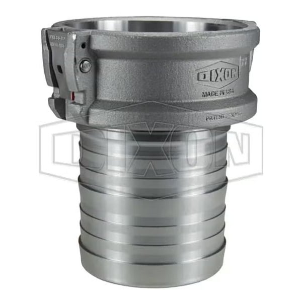 Dixon King Crimp EZLink Type-C Armless Cam and Groove Coupler with Buna-N Gasket/Gasket Seal, 4 in Nomin EZL400-C-AL - main