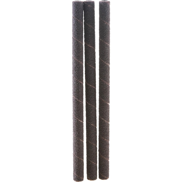 Grizzly 1/4" Dia. x 5-1/2" A/O Hard Sanding Sleeve, 80 Grit, 3PK H6660 - main
