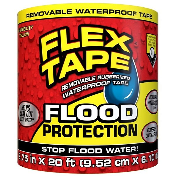 Flex Tape 4 in. Flood RTSYELR0420 - main