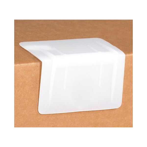 Partners Brand Plastic Strap Guards, 3 1/2" x 2", White, PK500 SPP352 - main