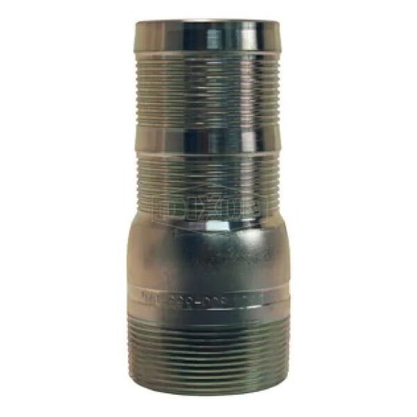 Dixon PF Shank King Combination Nipple, 2 in Hose Shank x MNPT, Carbon Steel, Plated, Domestic ST25PF - main