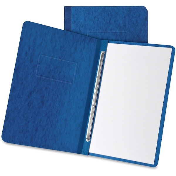 Tops Business Forms Oxford, Pressboard Report Cover, 2 Prong Fastener, Letter, 3in Capacity, Dark Blue 12902 - main
