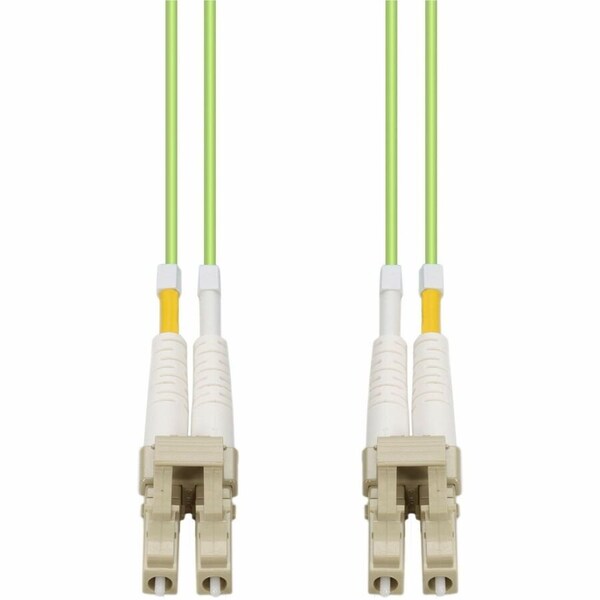 Add-On Addon 2M Lc (Male) To Lc (Male) Lime Green Om5 Duplex Fiber Patch ADD-LC-LC-2M5OM5 - main