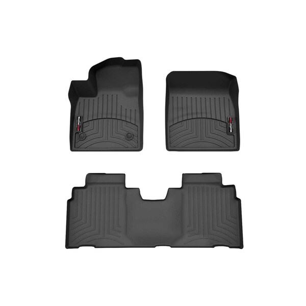 Weathertech Black, Front and Rear Floorliners 4418431-4418902 - main