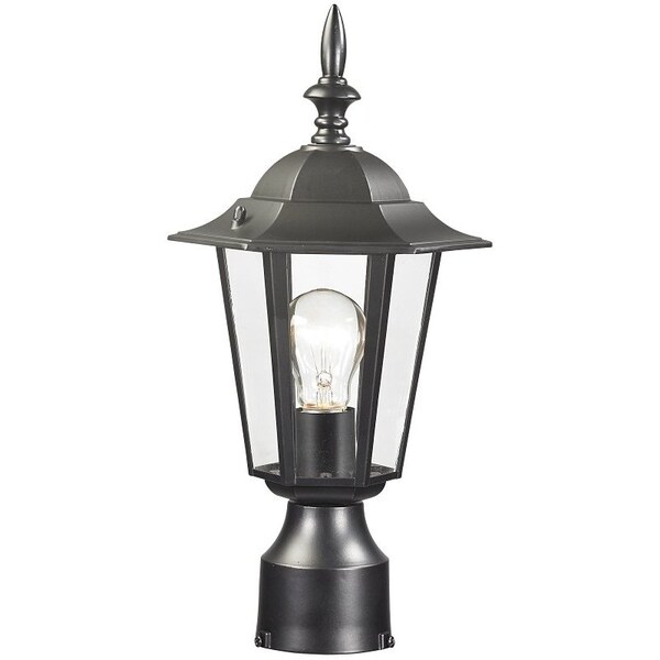 Boston Harbor Boston Harbor AL8044-BK Post Lantern, 60 W, Black AL8044-BK - main