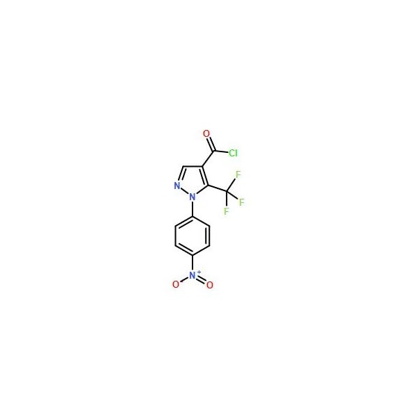 Ak Scientific 1-(4-Nitrophenyl)-5-(trifluoromethyl)pyrazole-4-carbonyl chloride (1g), CAS 175137-36-7 5715AD-1g - main
