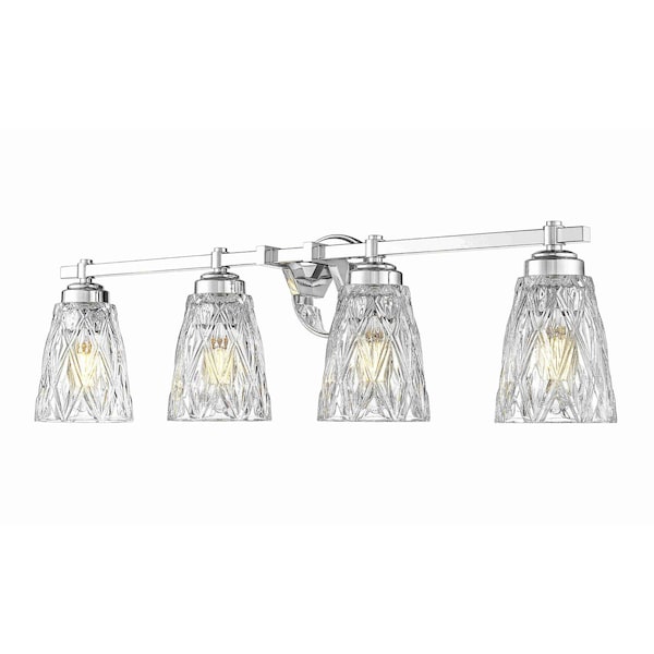 Z-Lite Andree Chrome 4 Light Vanity 1960-4V-CH - main