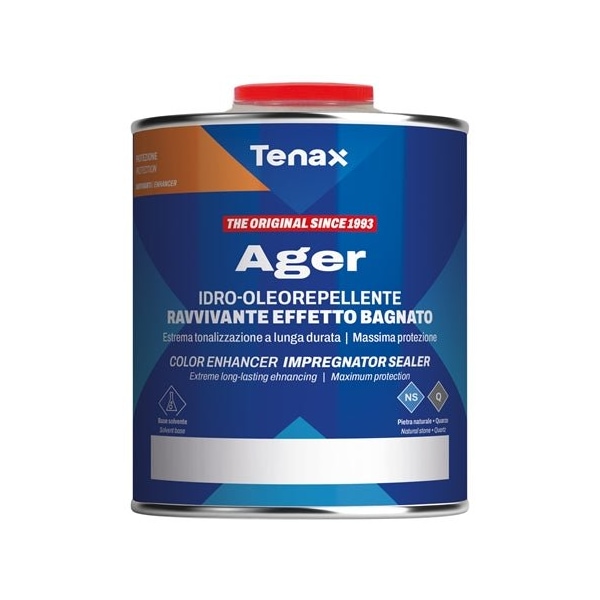 Tenax Ager Stone Enhancing Sealer - 250 ml. Revitalize and Enhance the Color of Natural Stone Surfaces. TAGE250 - main